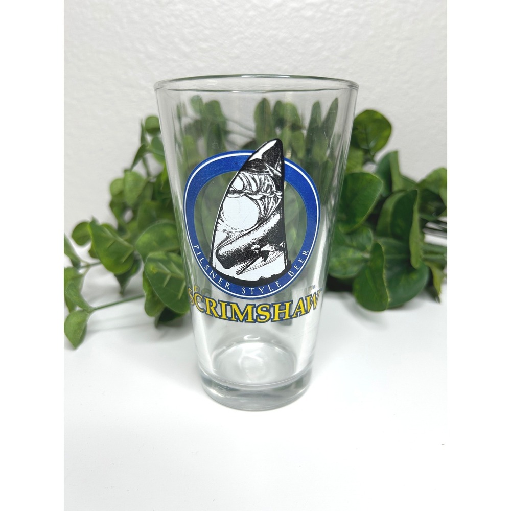 North Coast Brewing Scrimshaw Pilsner Glass